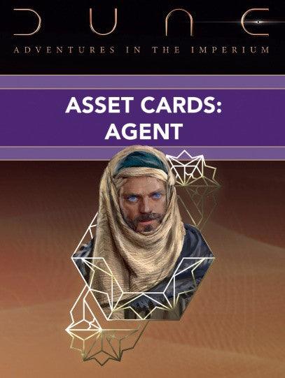 Dune RPG Dune Agent Asset Deck - Gap Games
