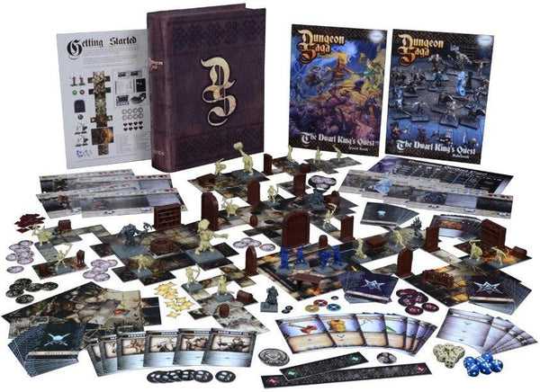 Dungeon Saga The Dwarf King's Quest Boxed Game - Gap Games