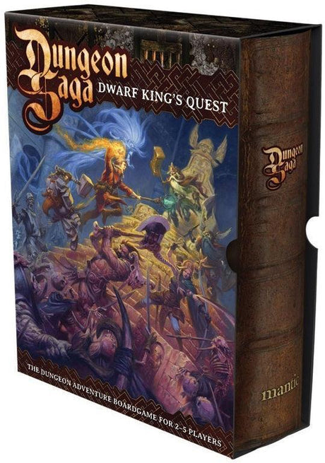 Dungeon Saga The Dwarf King's Quest Boxed Game - Gap Games