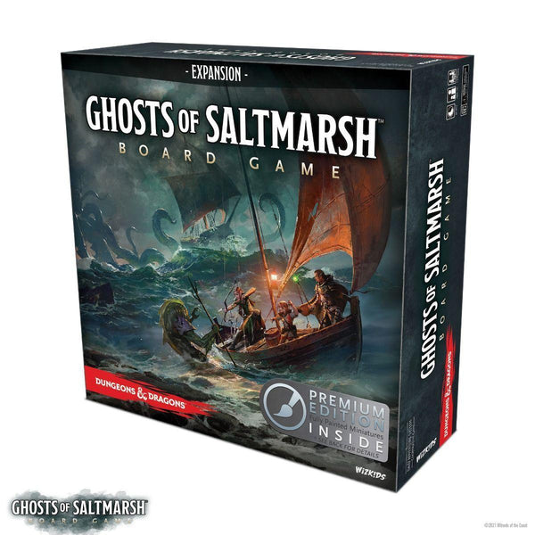 Dungeons & Dragons Ghosts of Saltmarsh Adventure System Board Game Premium Edition - Gap Games