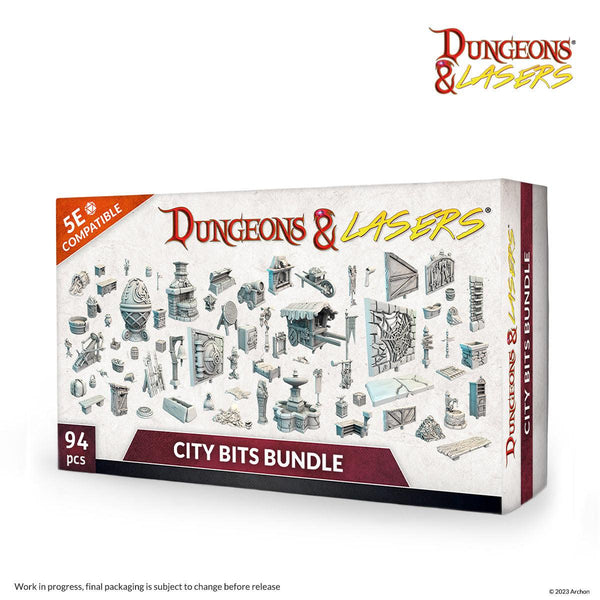 Dungeons & Lasers: City Bits Bundle - Gap Games