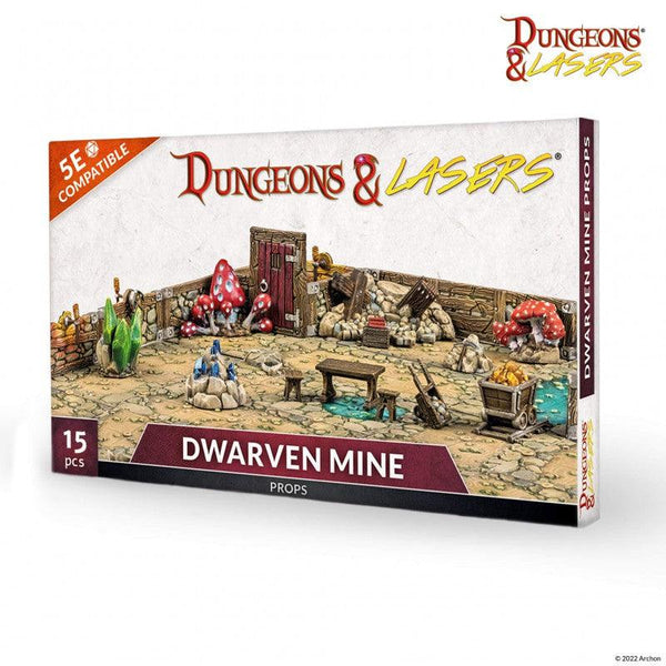 Dungeons & Lasers: Dwarven Mine Props - Gap Games