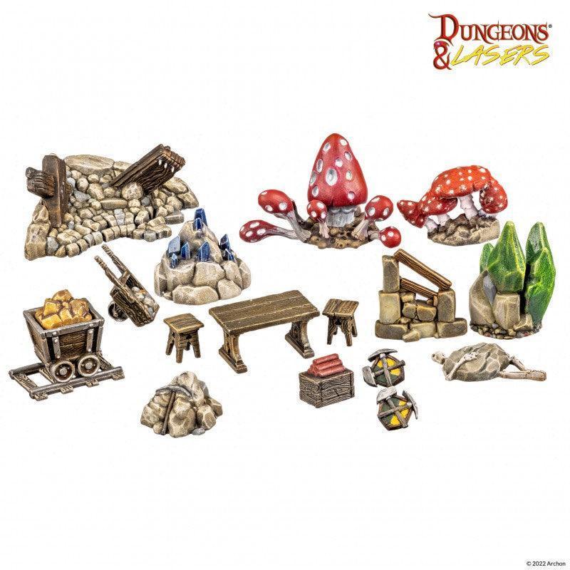 Dungeons & Lasers: Dwarven Mine Props - Gap Games