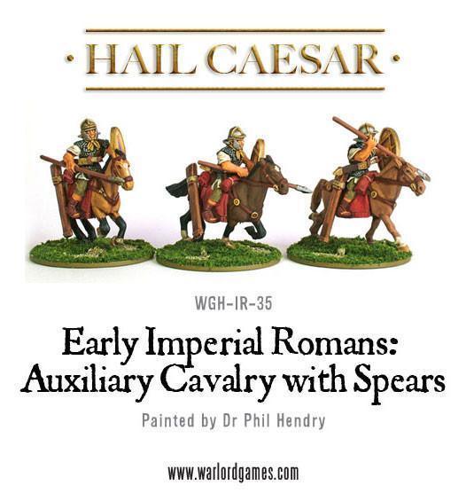 Early Imperial Romans: Auxiliary Cavalry with Spears - Gap Games