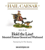 Early Imperial Romans: Mounted Roman General and Warhound - Gap Games