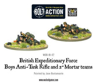 Early War British Anti-Tank Rifle Team & 2" Mortar - Gap Games