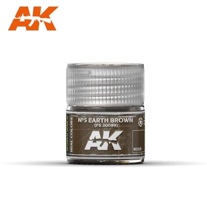 AK Interactive Real Colors - Acrylic Lacquer Paint 10ml bottle - BSC Nº34 Slate
