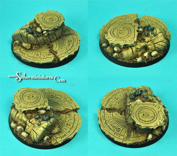 Egyptian Ruins 60 mm round base 2nd edition - Gap Games
