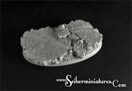 Egyptian Ruins 90x50mm round base - Gap Games