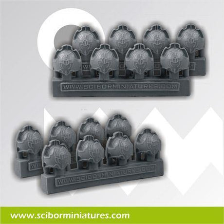 Egyptian Shoulder Pads (8) - Gap Games
