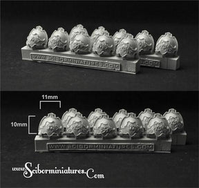 Egyptian Small Shoulder Pads (10) - Gap Games