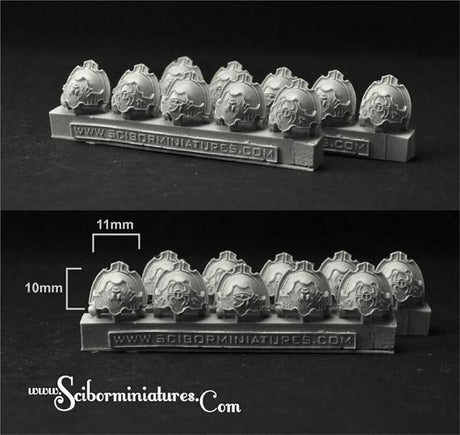 Egyptian Small Shoulder Pads (10) - Gap Games