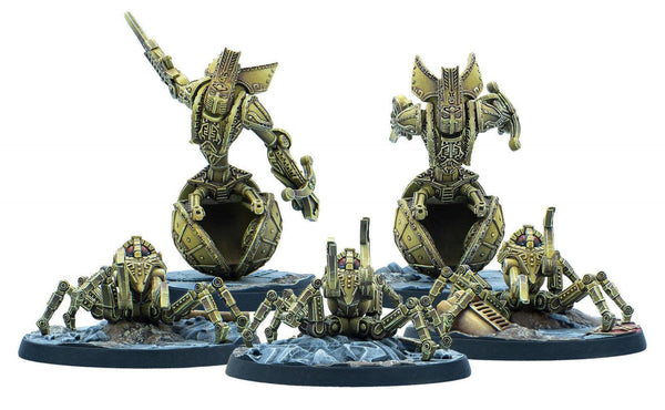 Elder Scrolls Call to Arms Miniatures - Dwemer Spheres and Spiders - Gap Games