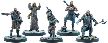 Elder Scrolls Call to Arms Miniatures - Stormcloak Chieftains - Gap Games
