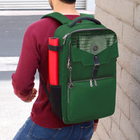 Enhance Tabletop Collector's Card Storage Backpack - Green - Gap Games