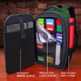 Enhance Tabletop Collector's Card Storage Backpack - Green - Gap Games