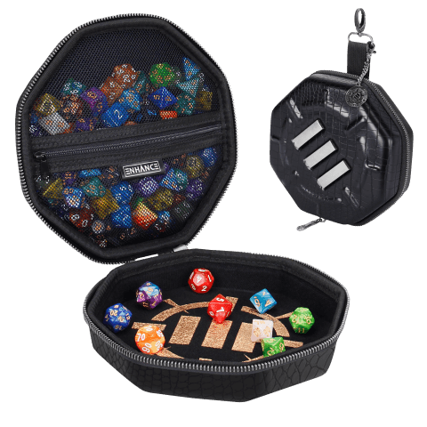 ENHANCE Tabletop Collector's Edition Dice Case Black - Pre-Order - Gap Games