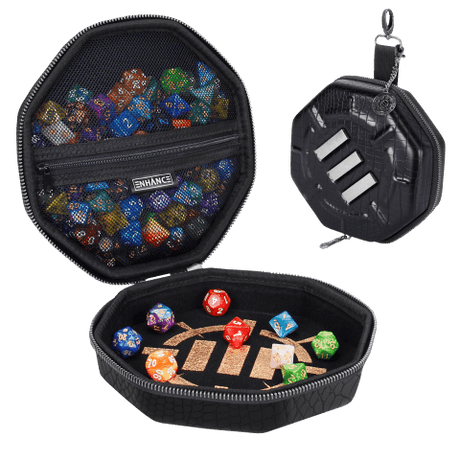ENHANCE Tabletop Collector's Edition Dice Case Black - Pre-Order - Gap Games