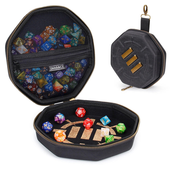 Enhance Tabletop Series - RPG Dice Case - Black - Gap Games