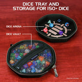 Enhance Tabletop Series - RPG Dice Case - Black - Gap Games