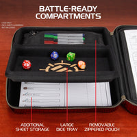 Enhance Tabletop Series - RPG Organizer Case - Black - Gap Games