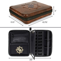 Enhance Tabletop Series - RPG Organizer Case - Brown - Gap Games