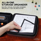 Enhance Tabletop Series - RPG Organizer Case - Silver - Gap Games