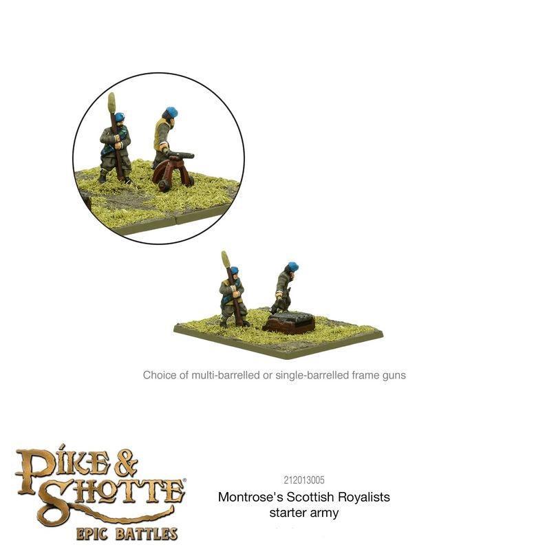 Epic Battles: Pike & Shotte - Montrose's Scottish Royalists Starter Army - Gap Games