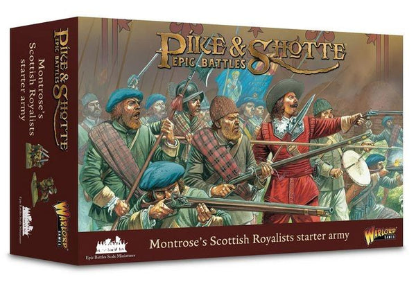 Epic Battles: Pike & Shotte - Montrose's Scottish Royalists Starter Army - Gap Games