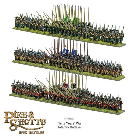 Epic Battles: Pike & Shotte Thirty Years War Infantry Battalia - Gap Games