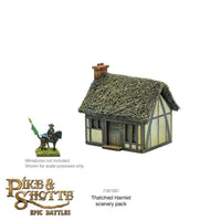 Epic Battles: Pike & Shotte Thirty Years War Thatched Hamlet Scenery Pack - Gap Games