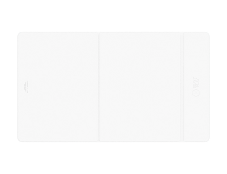 Heavy Play: ETB Playmat - Cleric White And Fighter Grey