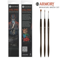 Borciani Bonazzi: Evil Eyes - Armory Kit - Miniature Brush Set