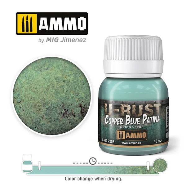 Ammo U-Rust- Copper Blue Patina 40ml