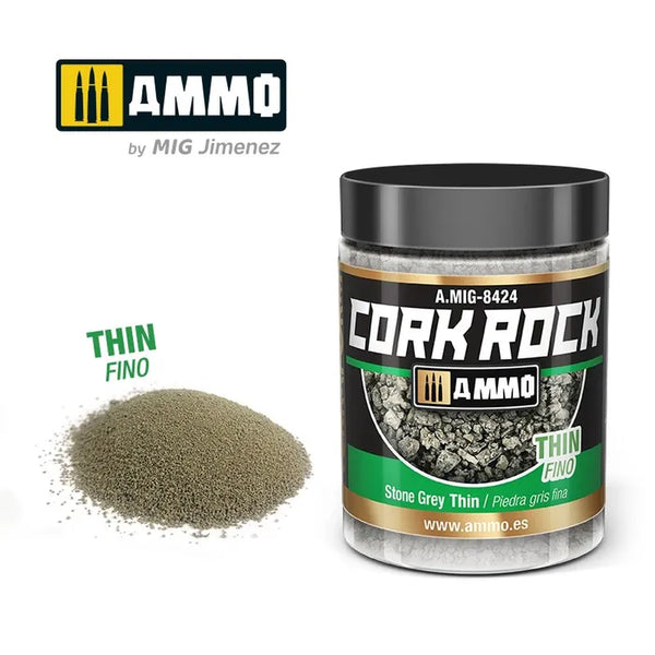 Ammo Terraform Cork Rock Stone Grey Thin(100mL)