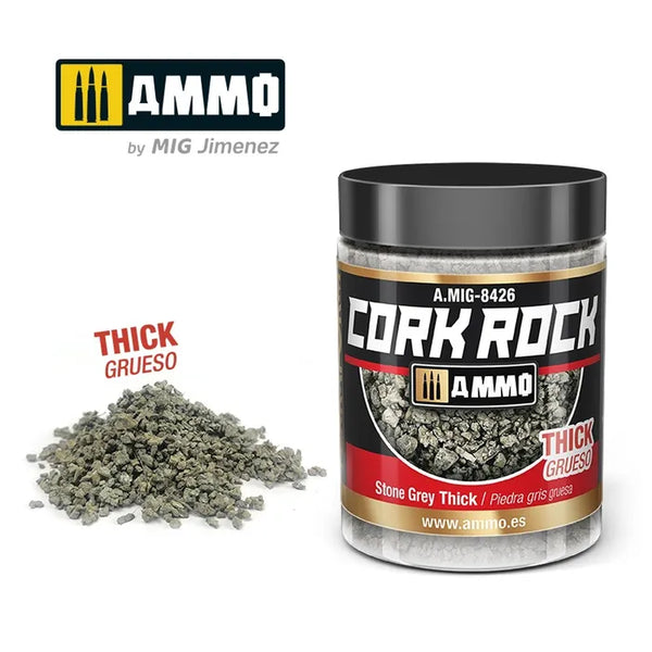 Ammo Terraform Cork Rock Stone Grey Thick (100ml)