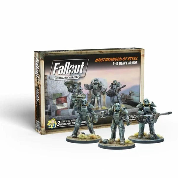 Fallout Wasteland Warfare - Brother of Steel - Heavy Armour - Gap Games
