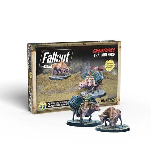 Fallout Wasteland Warfare - Creatures - Brahmin Herd - Gap Games