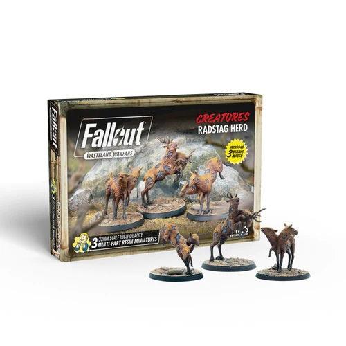 Fallout Wasteland Warfare - Creatures - Radstag Herd - Gap Games
