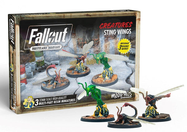 Fallout Wasteland Warfare Creatures Stingwings - Gap Games