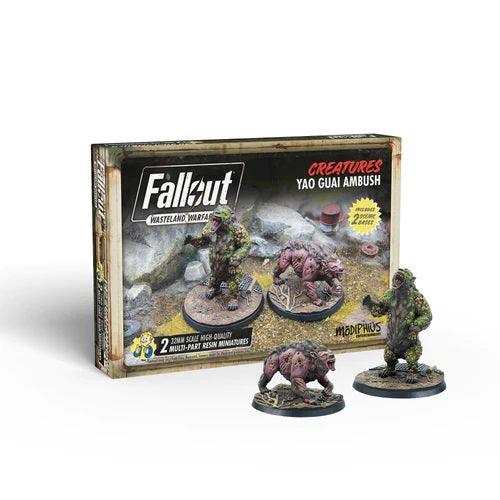 Fallout Wasteland Warfare - Creatures - Yao Guai Ambush - Gap Games