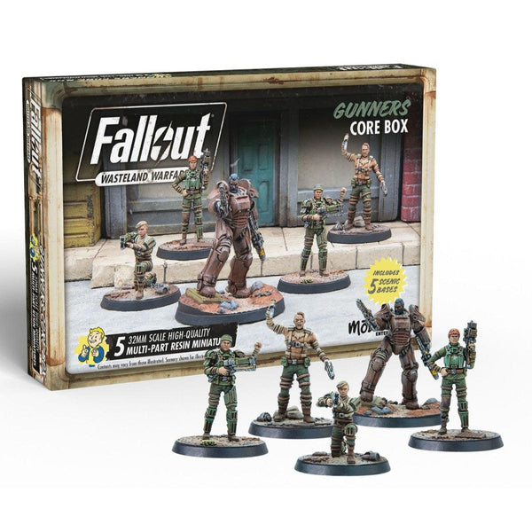 Fallout Wasteland Warfare - Gunners Core Box - Gap Games