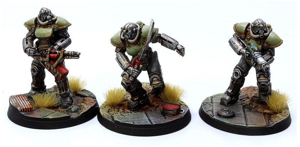 Fallout Wasteland Warfare Miniatures - Unaligned T-51 Power Armour - Gap Games