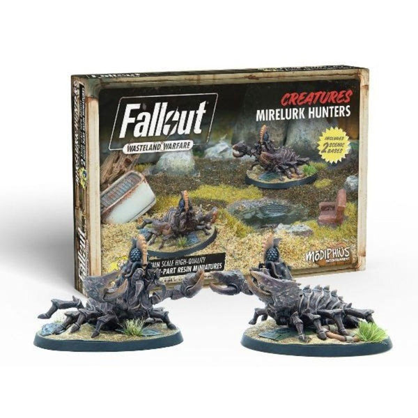 Fallout Wasteland Warfare - Mirelurk Hunters - Gap Games