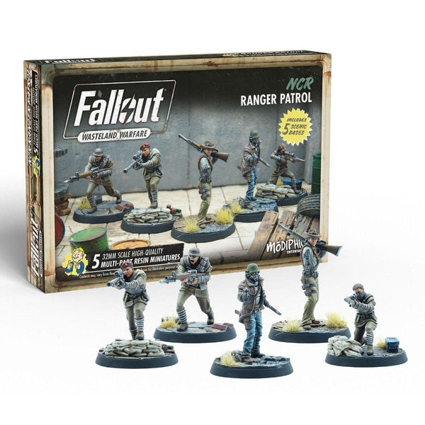 Fallout Wasteland Warfare - NCR Ranger Patrol - Gap Games
