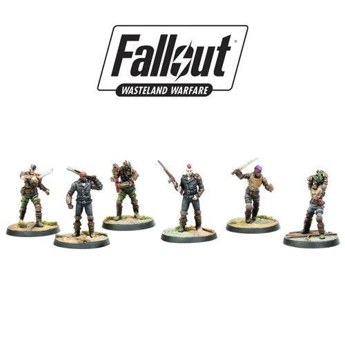 Fallout Wasteland Warfare - Raiders Psychos and Scavvers - Gap Games