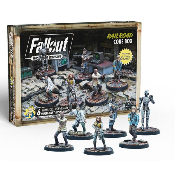 Fallout Wasteland Warfare - Railroad Core Box - Gap Games