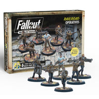 Fallout Wasteland Warfare - Railroad Operatives - Gap Games