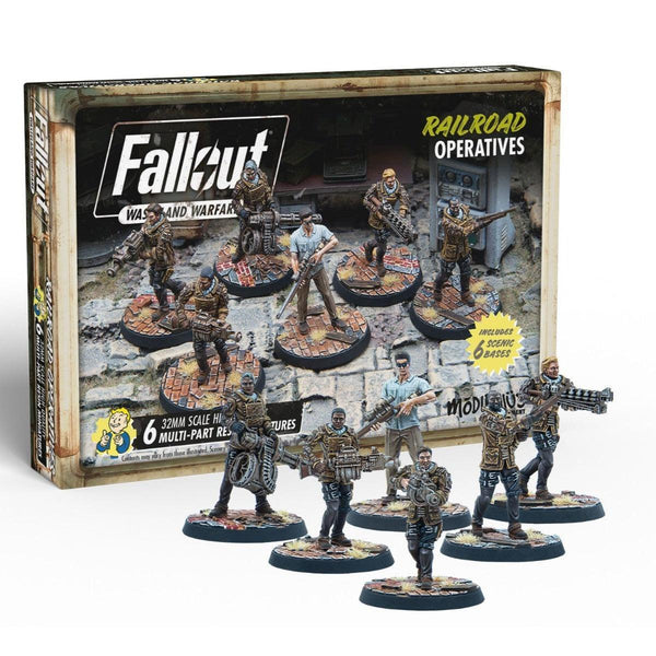 Fallout Wasteland Warfare - Railroad Operatives - Gap Games