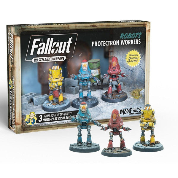 Fallout Wasteland Warfare - Robots Protectron - Gap Games